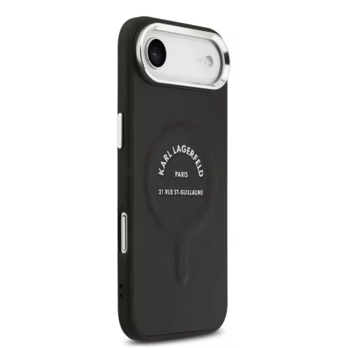 Karl Lagerfeld PU RSG Logo MagSafe tok,  iPhone Air - fekete