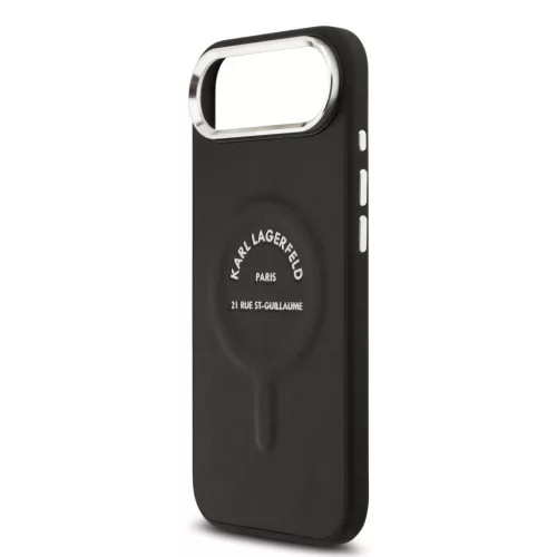 Karl Lagerfeld PU RSG Logo MagSafe tok,  iPhone Air - fekete