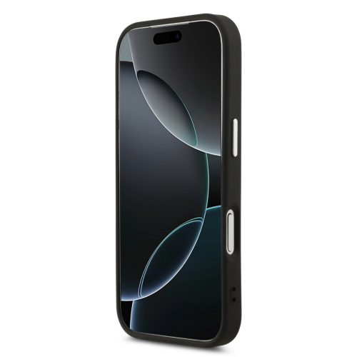 Karl Lagerfeld PU RSG Logo MagSafe tok, iPhone 17 Pro - fekete