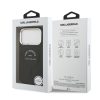 Karl Lagerfeld PU RSG Logo MagSafe tok, iPhone 17 Pro - fekete