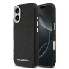 Karl Lagerfeld Grained PU Repeated Logo MagSafe tok,  iPhone 17 - fekete