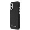 Karl Lagerfeld Grained PU Repeated Logo MagSafe tok,  iPhone 17 - fekete