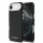 Karl Lagerfeld Grained PU Repeated Logo MagSafe iPhone Air tok – fekete