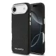 Karl Lagerfeld Grained PU Repeated Logo MagSafe iPhone Air tok – fekete