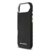Karl Lagerfeld Grained PU Repeated Logo MagSafe iPhone Air tok – fekete