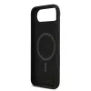 Karl Lagerfeld Liquid Silicone K&CH Sketch MagSafe tok, iPhone Air - fekete