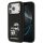Karl Lagerfeld Liquid Silicone K&CH Sketch MagSafetok, iPhone 17 Pro - fekete