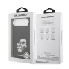 iPhone Air Karl Lagerfeld IML Aquarelle Karl and Choupette tok - fekete