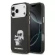 Karl Lagerfeld IML Aquarelle Karl and Choupette tok, iPhone 17 Pro Max - fekete