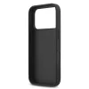Karl Lagerfeld Fixed Glitter Metal Ikonik tok,  iPhone 17 Pro Max - fekete