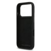 Karl Lagerfeld Liquid Silicone Metal Ikonik tok, iPhone 17 Pro - fekete