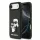 Karl Lagerfeld 3D Rubber Karl and Choupette tok, iPhone Air - fekete