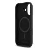 Karl Lagerfeld Liquid Silicone Double Heads MagSafe tok, iPhone 17 - fekete