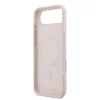 Karl Lagerfeld Liquid Silicone Double Heads MagSafe tok, iPhone Air - rózsaszín