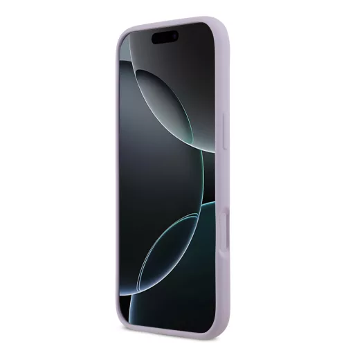 Karl Lagerfeld Liquid Silicone Karl and Choupette MagSafe tok, iPhone Air - lila