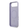 Karl Lagerfeld Liquid Silicone Karl and Choupette MagSafe tok, iPhone Air - lila