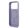 Karl Lagerfeld Liquid Silicone Karl and Choupette MagSafe tok, iPhone 17 Pro Max - lila