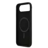 Karl Lagerfeld Liquid Silicone Karl and Choupette MagSafe tok, iPhone Air - fekete