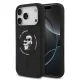 Karl Lagerfeld Liquid Silicone Karl and Choupette MagSafe tok, iPhone 17 Pro Max - fekete