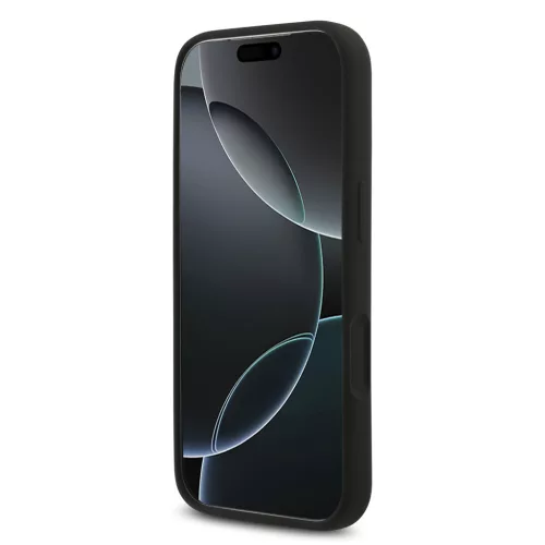 Karl Lagerfeld Liquid Silicone Karl and Choupette MagSafe tok, iPhone 17 Pro Max - fekete