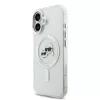 Karl Lagerfeld IML K&CH Heads Metal Frame MagSafe tok, iPhone 17 - átlátszó