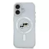 Karl Lagerfeld IML K&CH Heads Metal Frame MagSafe tok, iPhone 17 - átlátszó