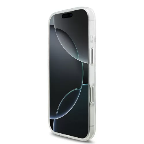 Karl Lagerfeld IML K&CH Heads Metal Frame MagSafe tok, iPhone 17 - átlátszó