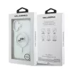 Karl Lagerfeld IML K&CH Heads Metal Frame MagSafe tok, iPhone 17 - átlátszó