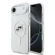 Karl Lagerfeld IML K&CH Heads Metal Frame MagSafe tok, iPhone Air - átlátszó