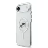 Karl Lagerfeld IML K&CH Heads Metal Frame MagSafe tok, iPhone Air - átlátszó