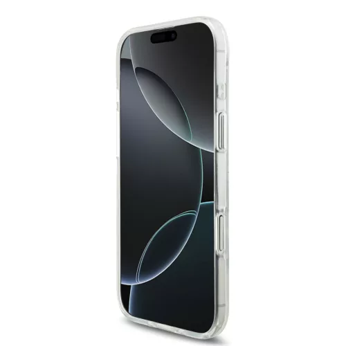 Karl Lagerfeld IML K&CH Heads Metal Frame MagSafe tok, iPhone Air - átlátszó
