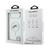 Karl Lagerfeld IML K&CH Heads Metal Frame MagSafe tok, iPhone Air - átlátszó