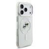Karl Lagerfeld IML K&CH Heads Metal Frame MagSafe tok, iPhone 17 Pro - átlátszó
