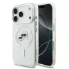 Karl Lagerfeld IML K&CH Heads Metal Frame MagSafe tok, iPhone 17 Pro Max - átlátszó -