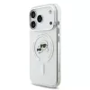 Karl Lagerfeld IML K&CH Heads Metal Frame MagSafe tok, iPhone 17 Pro Max - átlátszó -