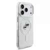 Karl Lagerfeld IML K&CH Heads Metal Frame MagSafe tok, iPhone 17 Pro Max - átlátszó -