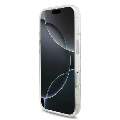 Karl Lagerfeld IML K&CH Heads Metal Frame MagSafe tok, iPhone 17 Pro Max - átlátszó -