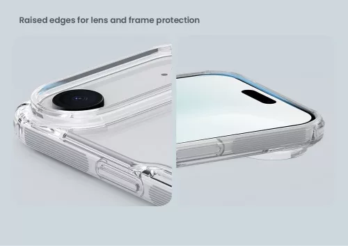 Nillkin Nature TPU PRO tok Apple iPhone Air készülékhez – Átlátszó fekete