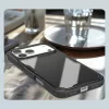 Nillkin Nature TPU PRO tok Apple iPhone 17 Pro Max / 18 Pro Max készülékhez – Átlátszó fekete