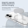 Nillkin Nature TPU PRO Magnetic tok Apple iPhone 17 készülékhez – Átlátszó fekete
