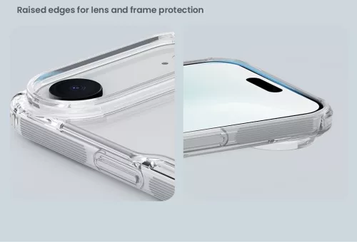 Nillkin Nature TPU PRO Magnetic tok Apple iPhone Air készülékhez – Átlátszó fekete