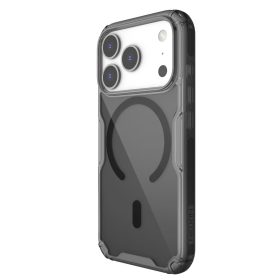   Nillkin Nature TPU PRO Magnetic tok Apple iPhone 17 Pro készülékhez – Átlátszó fekete