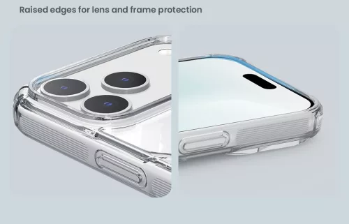 Nillkin Nature TPU PRO Magnetic tok Apple iPhone 17 Pro Max / 18 Pro Max készülékhez – Átlátszó fekete