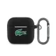 Lacoste Liquid Silicone Croc Logo AirPods tok – AirPods 4 – Fekete