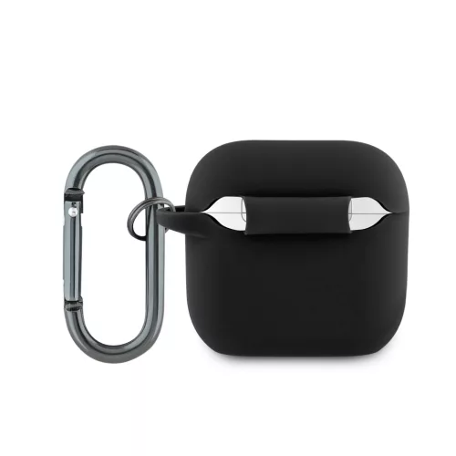 Lacoste Liquid Silicone Croc Logo AirPods tok – AirPods 4 – Fekete