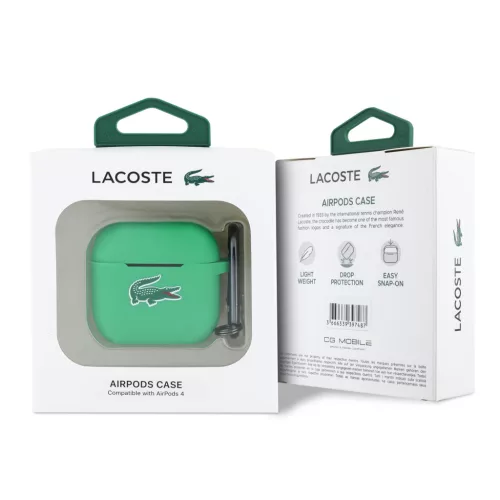 Lacoste Liquid Silicone Croc Logo tok, AirPods 4