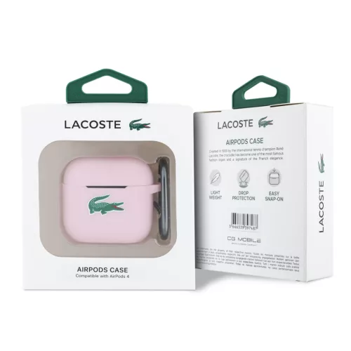 Lacoste Liquid Silicone Croc Logo tok, AirPods 4