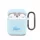 Lacoste Liquid Silicone Glossy Printing Logo AirPods tok – AirPods 1/2 – Kék