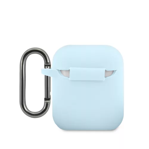 Lacoste Liquid Silicone Glossy Printing Logo AirPods tok – AirPods 1/2 – Kék