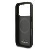 Mercedes Leather The Move MagSafe iPhone 17 Pro tok – Fekete